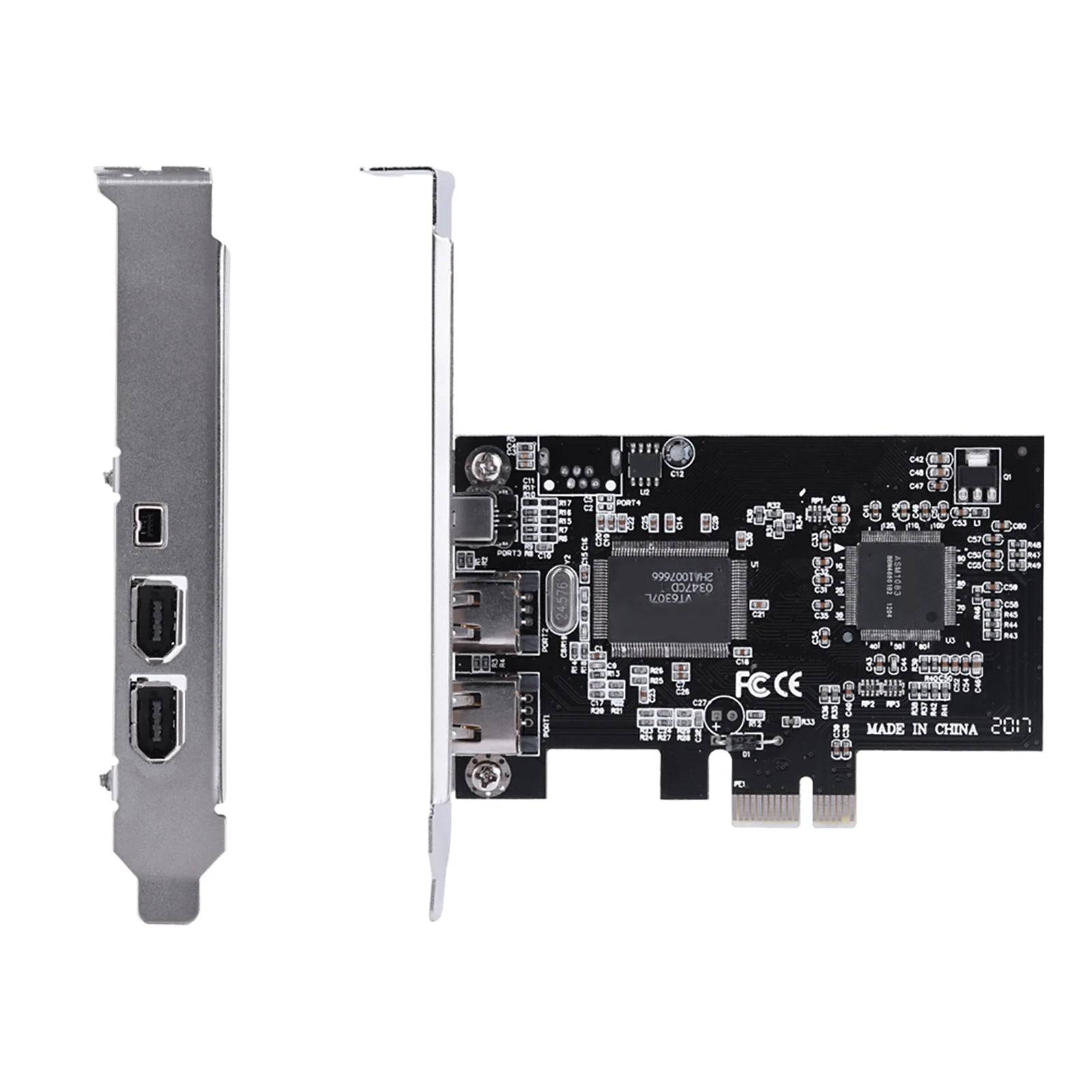Firewire Controller Card Pci E PCI-E Express 1394a IEEE 1394 Cable