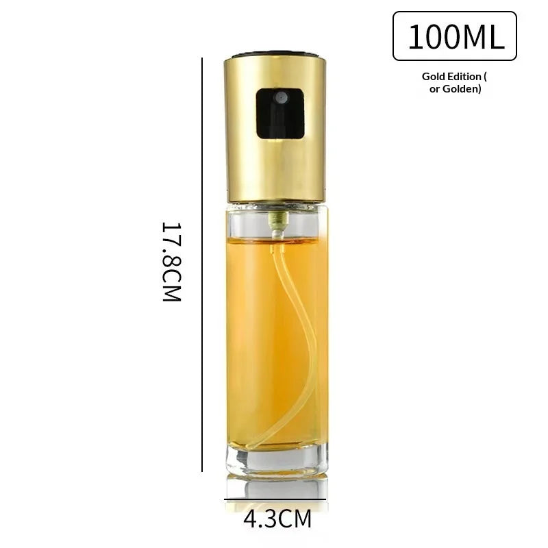 2026 New Press Type Glass Oil Sprayer for Cooking Olive Spray Mister for Salad BBQ Kitchen Baking Empty Vinegar Bottle Zpaxo