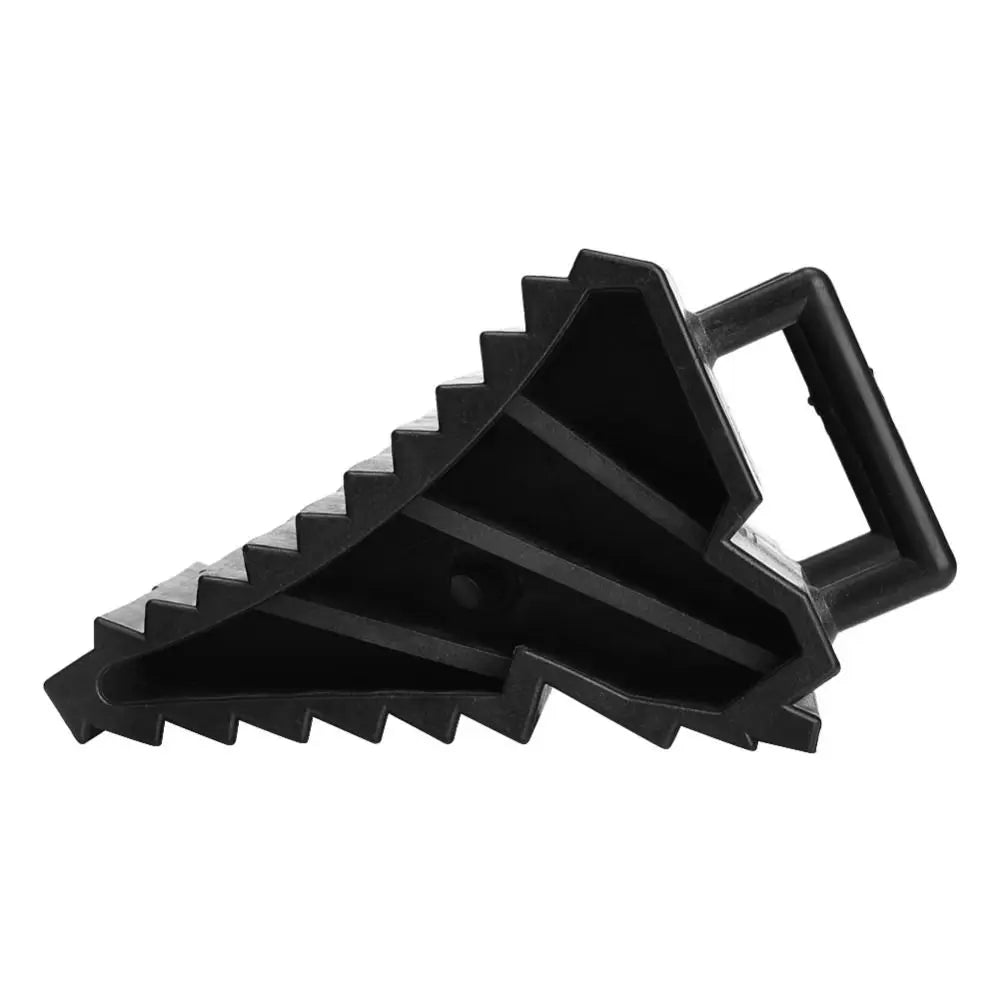Handles Portable Wheel Chock Plastic Base Heavy Duty Stopper Non Slip Zpaxo