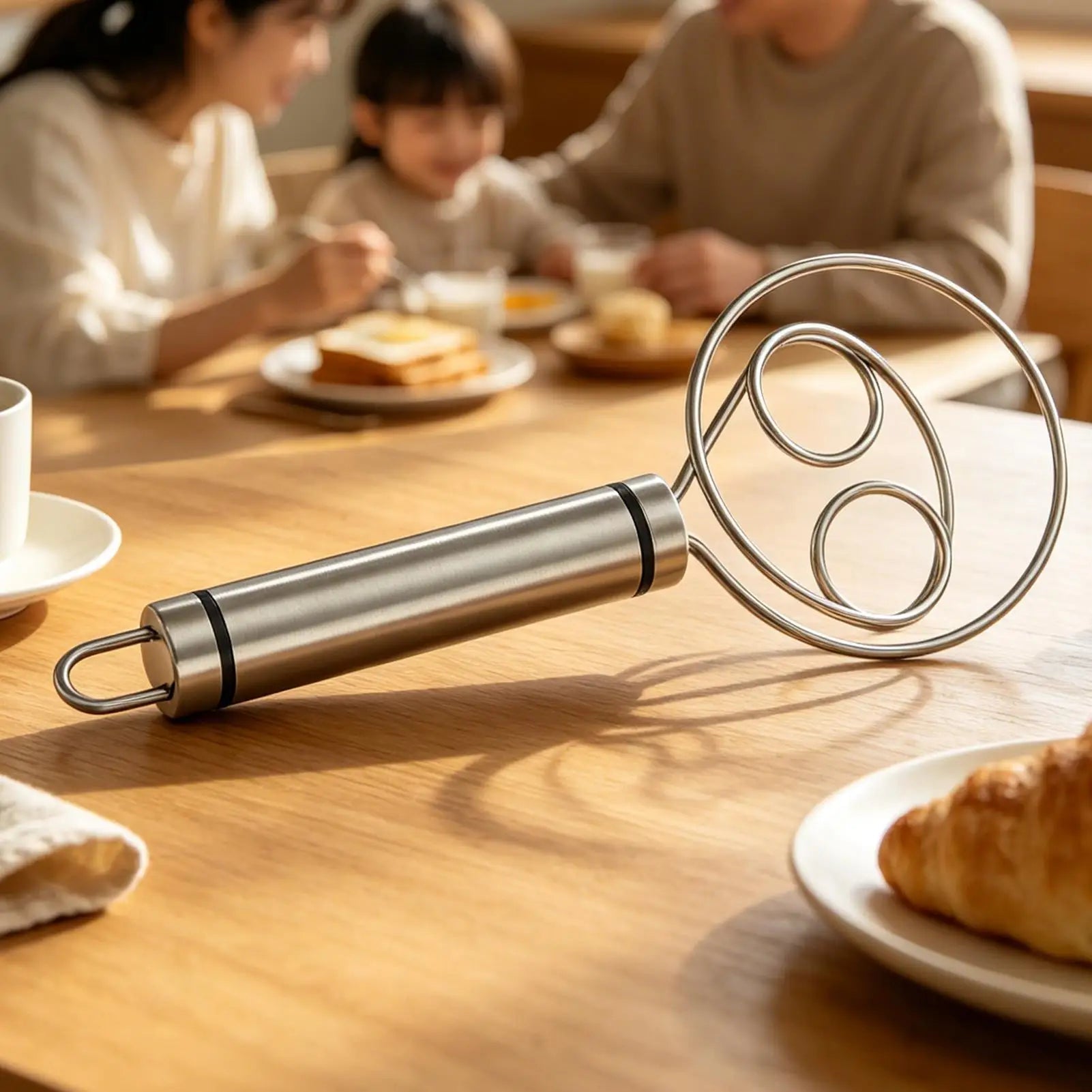 Stainless Steel Dough Whisk – Bread & Pastry Blender Tool Dough Whisk Zpaxo