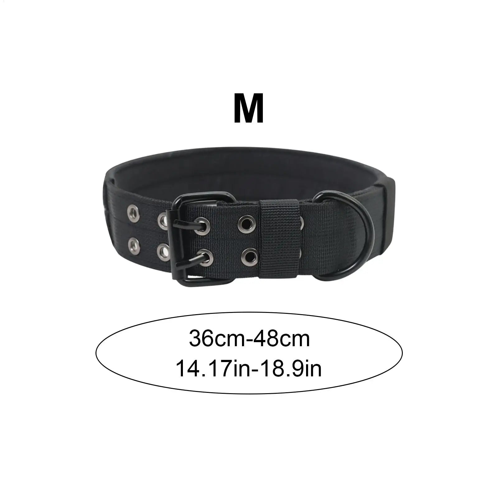 Boy Dog Collars Soft Nylon Heavy Duty Adjustable Lead Medium Collar