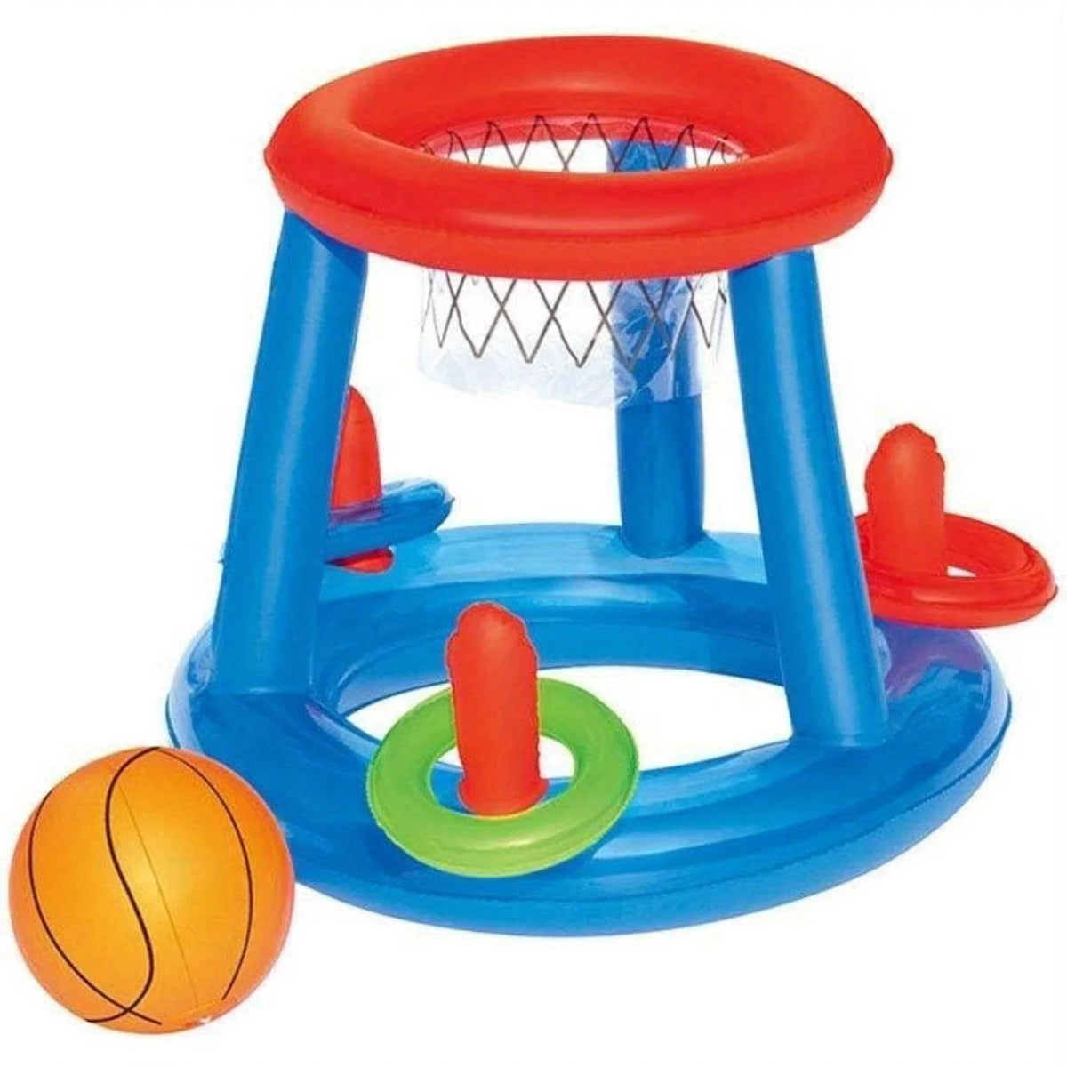 Inflatable Water Basketball Hoop – Pool Float Toy for Kids Inflatable Pool Toy Zpaxo