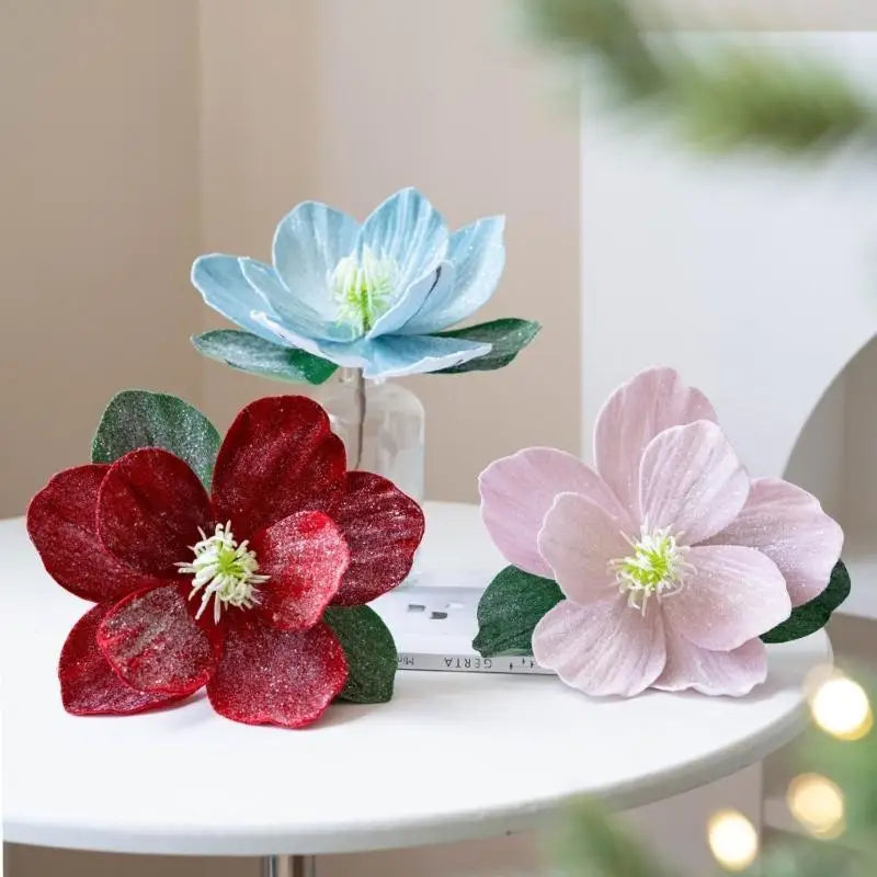 False Flowers Decoration Christmas Ornaments Artificial Flower Party