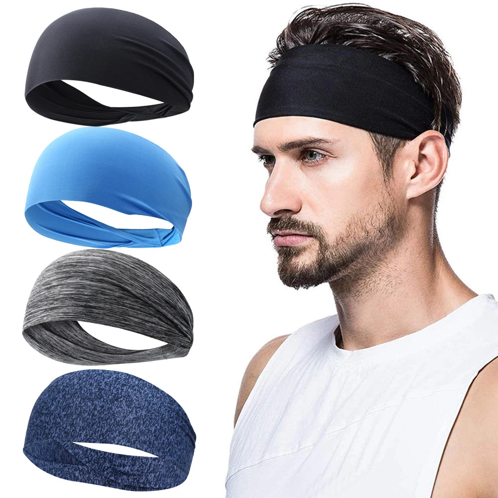 Sweat Absorption Headdress Quick Dry Running Head Band Anti-slip