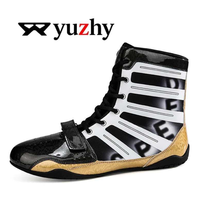 Lexsan Training Wrestling Shoes Men Female Fitness Boxing Mesh Zpaxo