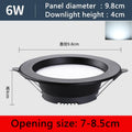 Slim Recessed LED Downlight 6W 9W 15W 20W | AC220V Ceiling Spot