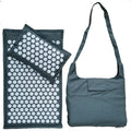 74*44cm Nature Linen Coconut Palm Massage Yoga Mat Sport Pillow Mat with Bag Lotus Spike Acupressure Mat Cushion Accupresure Mat Zpaxo 3pcs gray white