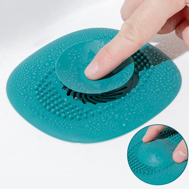 Bathroom Hair Catcher Stopper Shower Floor Drain Cover Filter