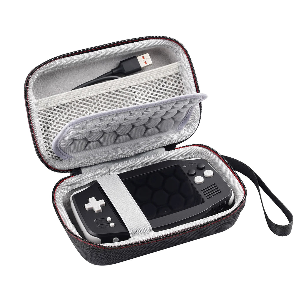 Protective Storage Bag Electronics Gadget Cable Pouch Game Boy Zpaxo BlackGrey