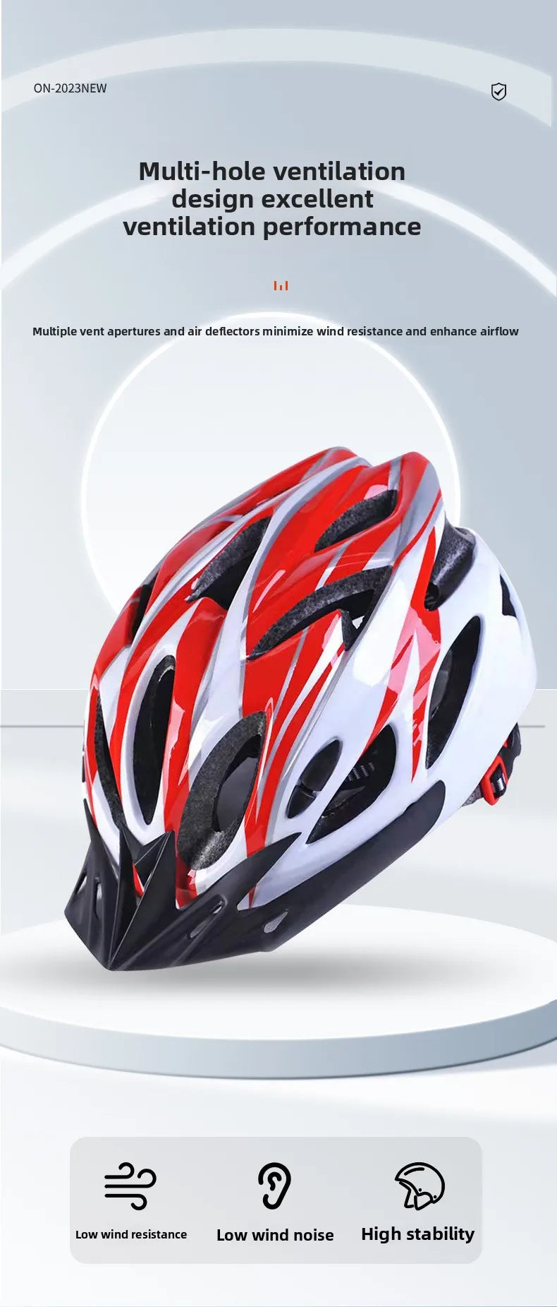 Adjustable Comfortable One Bike Helmet Mountain Road Cycling Skating