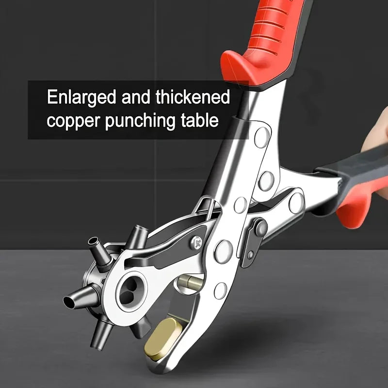 Leather Hole Punch Tools Multifunctional Ordinary Carbon Steel Belt