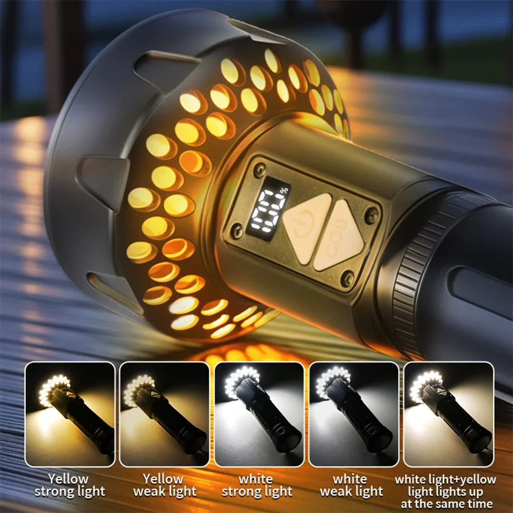 POCKETMAN 3800 Lumen Tactical Flashlight | 8-Mode USB-C Torch