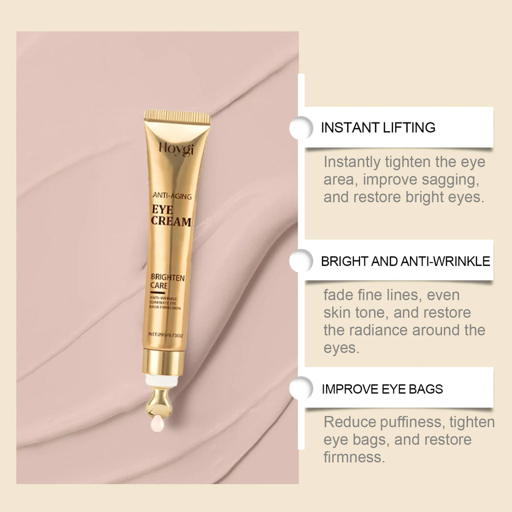 Firming Eye Cream Lifting Eye Bag Dark Circle Removal Fade Fine Line Against Puffiness Deep Moisturizing Nicotinamide Eye Cream Zpaxo