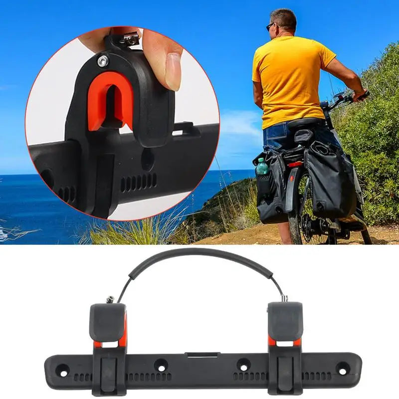 Bicycle Side Bag Buckle 360 Degree Adjustable Luggage Motorcycles