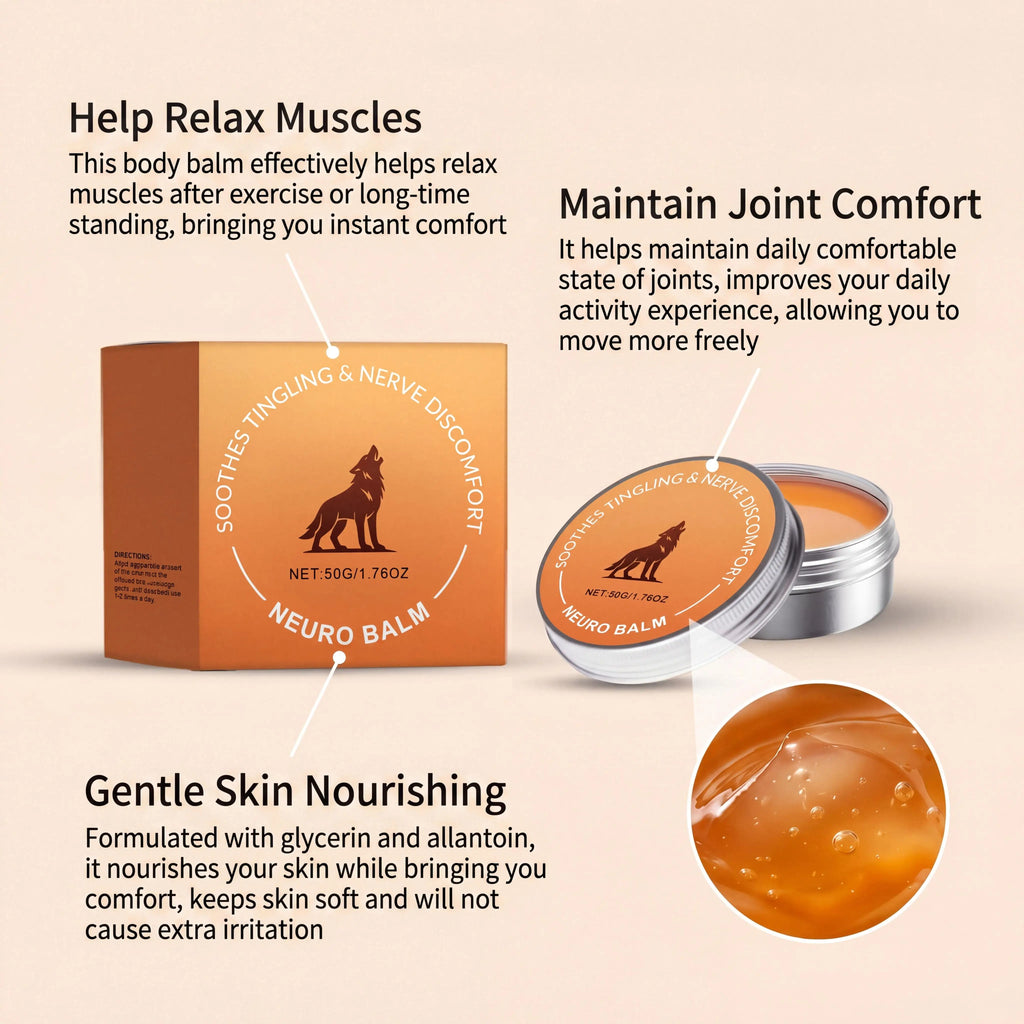 Herbal Nerve Relief Balm – Joint & Muscle Soothing Ointment Joint Relief Balm Zpaxo
