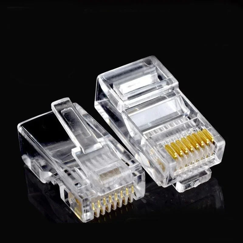 Excellent Plug LAN Head RJ45 CAT6 LINK Model US 1002 Per Male Zpaxo