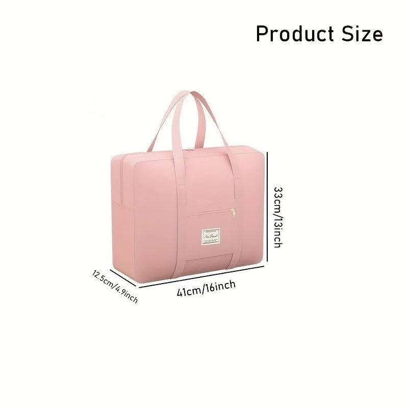 Large Capacity Folding Travel Bag Waterproof Duffle Luggage Tote Gym