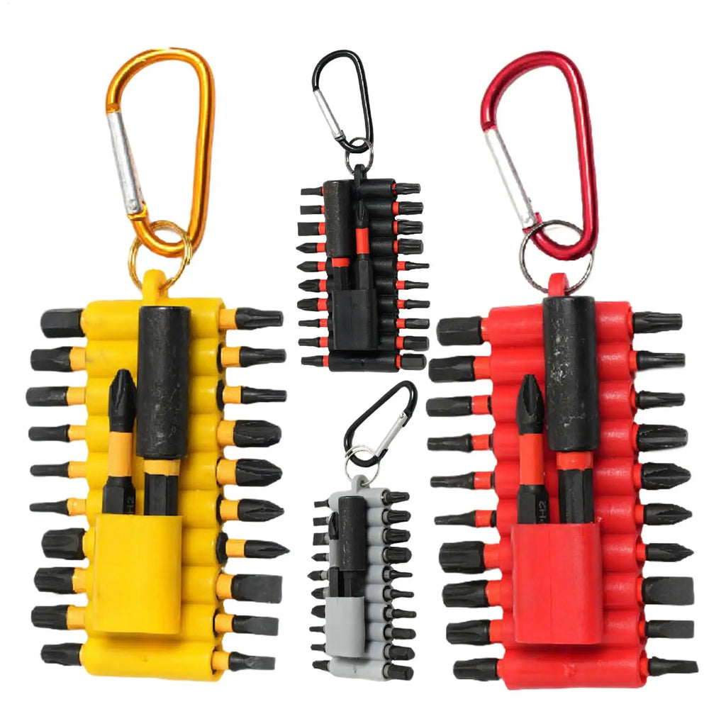 22-Pc S2 Steel Impact Screwdriver Bits Set with Organizer Screwdriver Bit Set Zpaxo