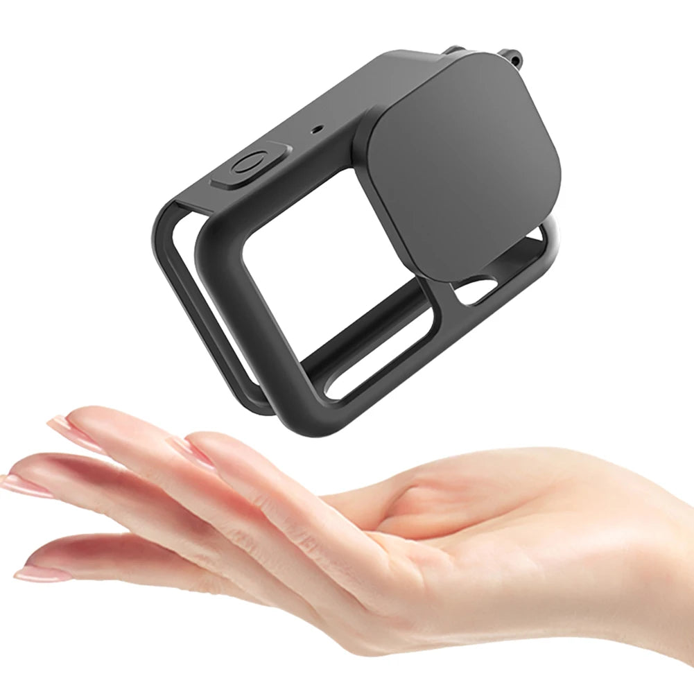 Silicone Case Lens Cover Lanyard Protective Housing Camera Protector