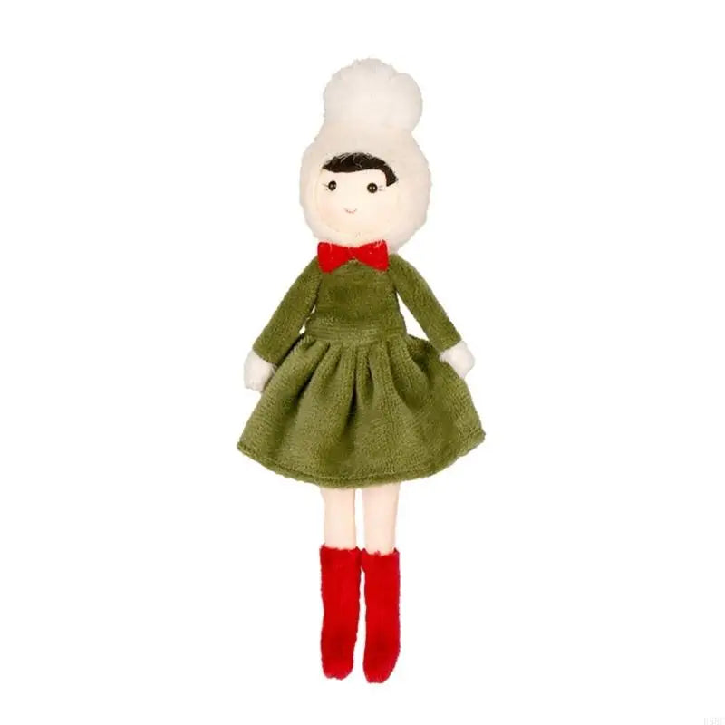 Handmade Fabric Nordic Girl Doll Ornament Door Window Holiday