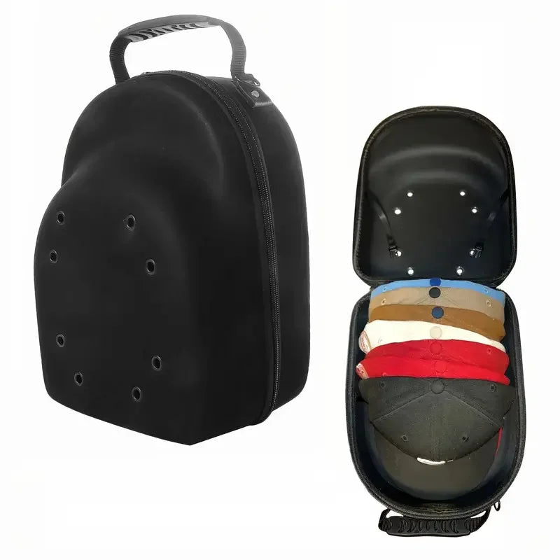 Hat Travel Bag Baseball Cap Case Sport High Quality Storage Box Display EVA Carrying Bags Solid Color Unisex Baseball Zpaxo