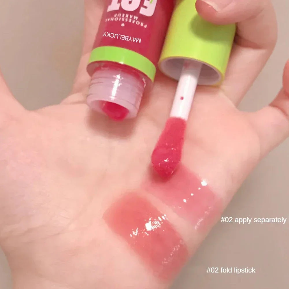 8 Colors Clear Lip Gloss Crystal Jelly Moisturizing Oil Lasting No