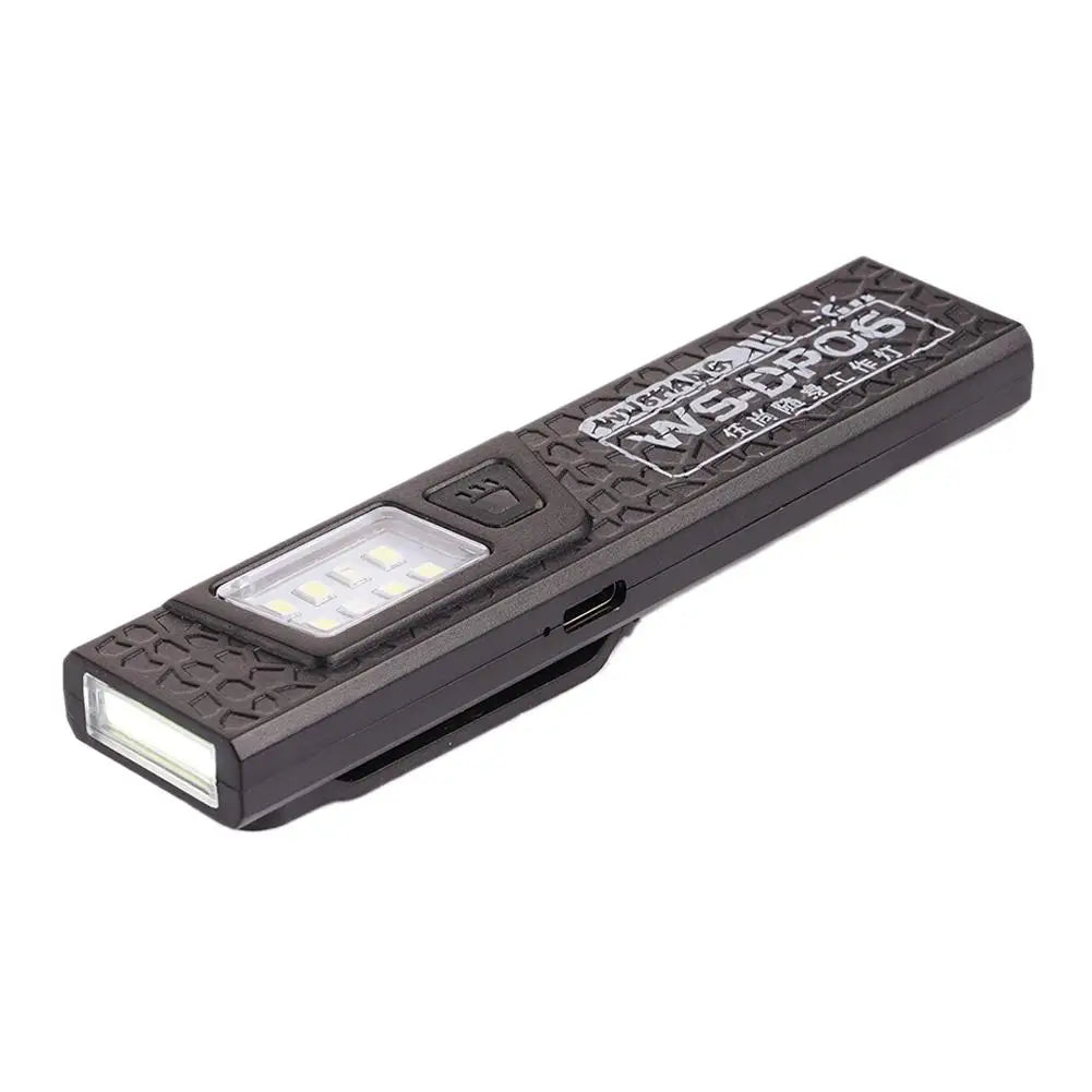 Mini Rechargeable LED Flashlight – Magnetic & Waterproof LED Pocket Flashlight Zpaxo 1PC