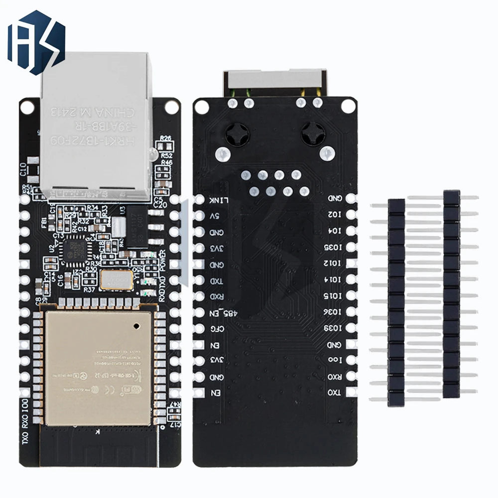 WT32-ETH01 Embedded Serial Port Networking Ethernet Bluetooth-compatible WIFI Combo Gateway MCU ESP32 Wireless Module Board Zpaxo