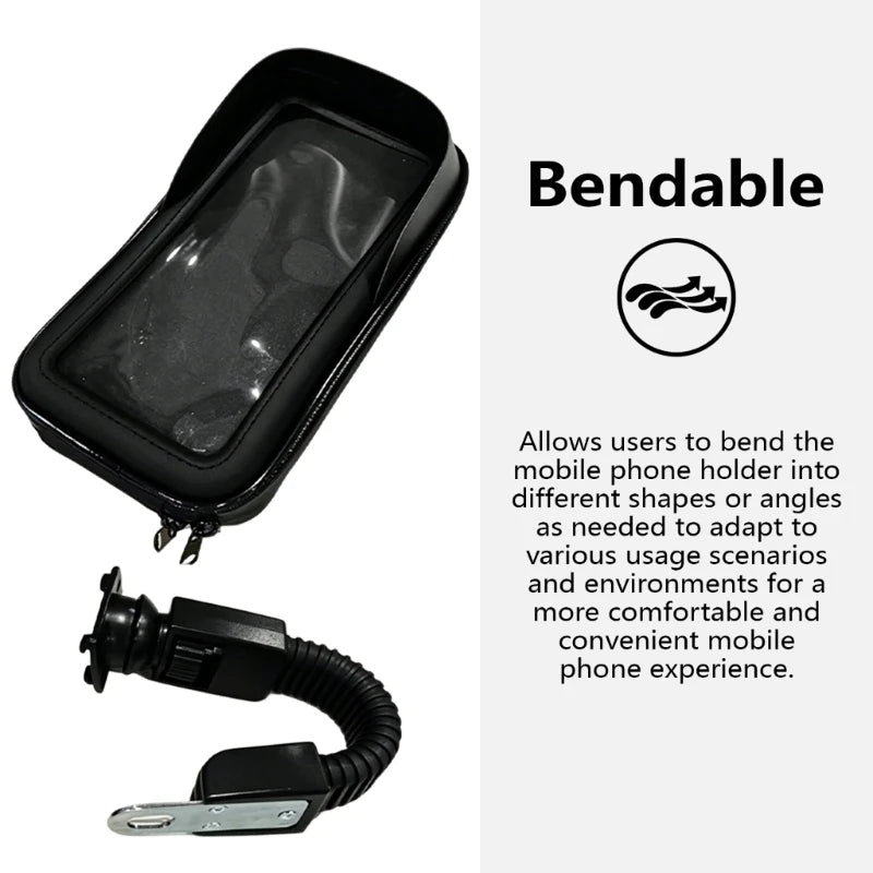 652F Rearview Phone Holder Up 6 5 Motorbike Waterproof Bag Zpaxo