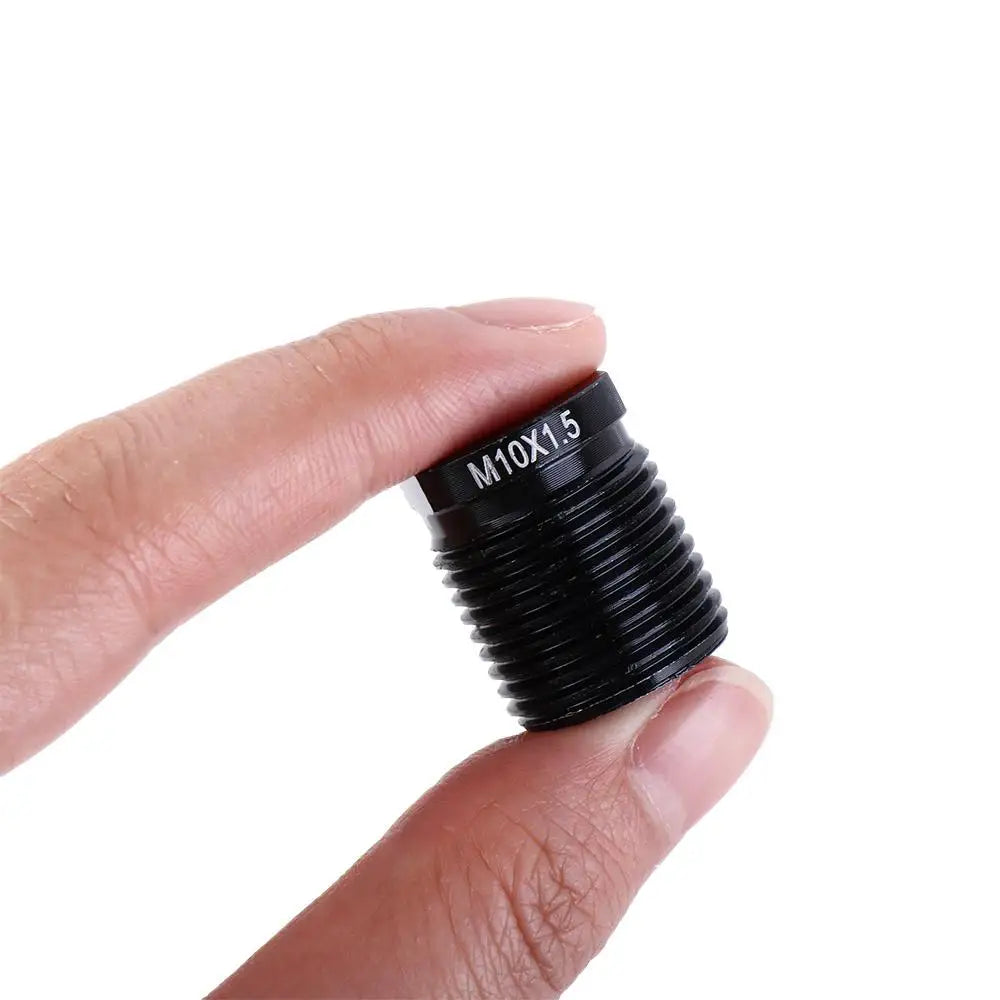 M12 1 25 Black M8 M10 5 Auto Gear Stick Shifter Knob Shift Adapter Zpaxo