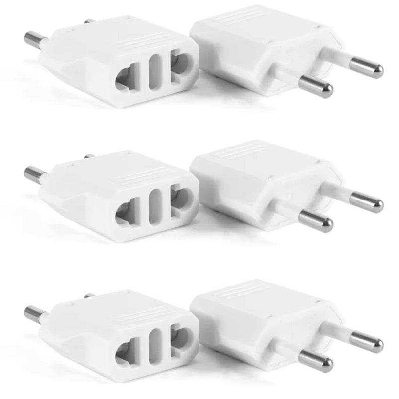 EU Travel Plug Adapter – US AU CN JP KR to Euro Converter