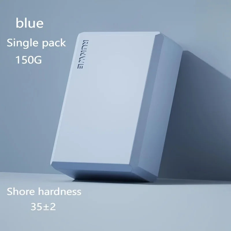 Yoga Bricks Foam Special Adult Auxiliary Tool High-density Dancing Zpaxo blue