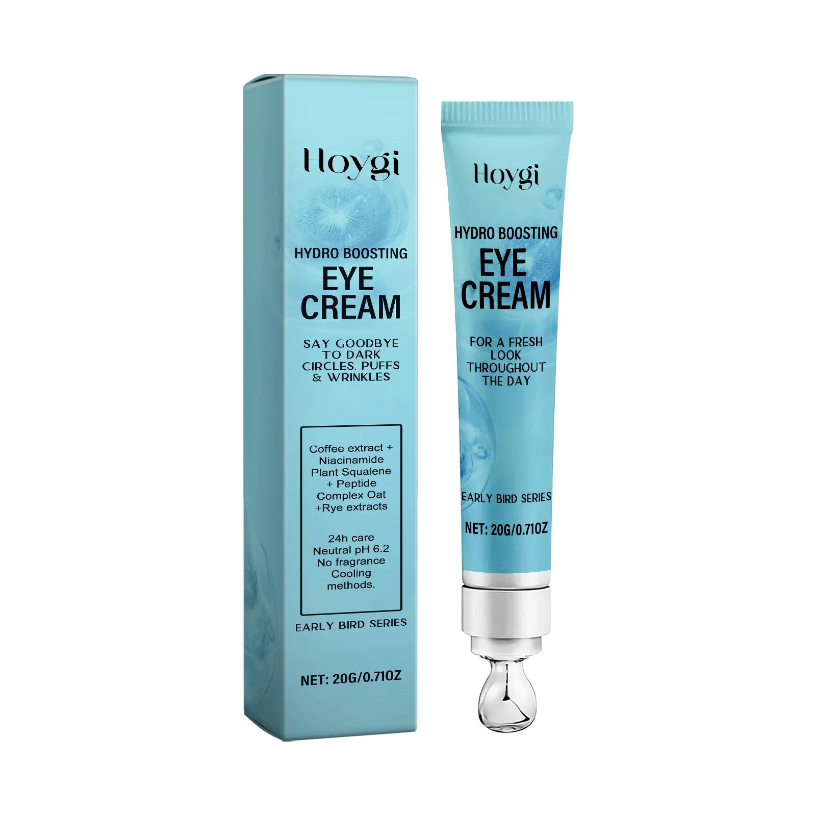 Hoygi Dark Circle Eye Cream – Anti-Puffiness & Firming Eye Cream Zpaxo 20g boxed