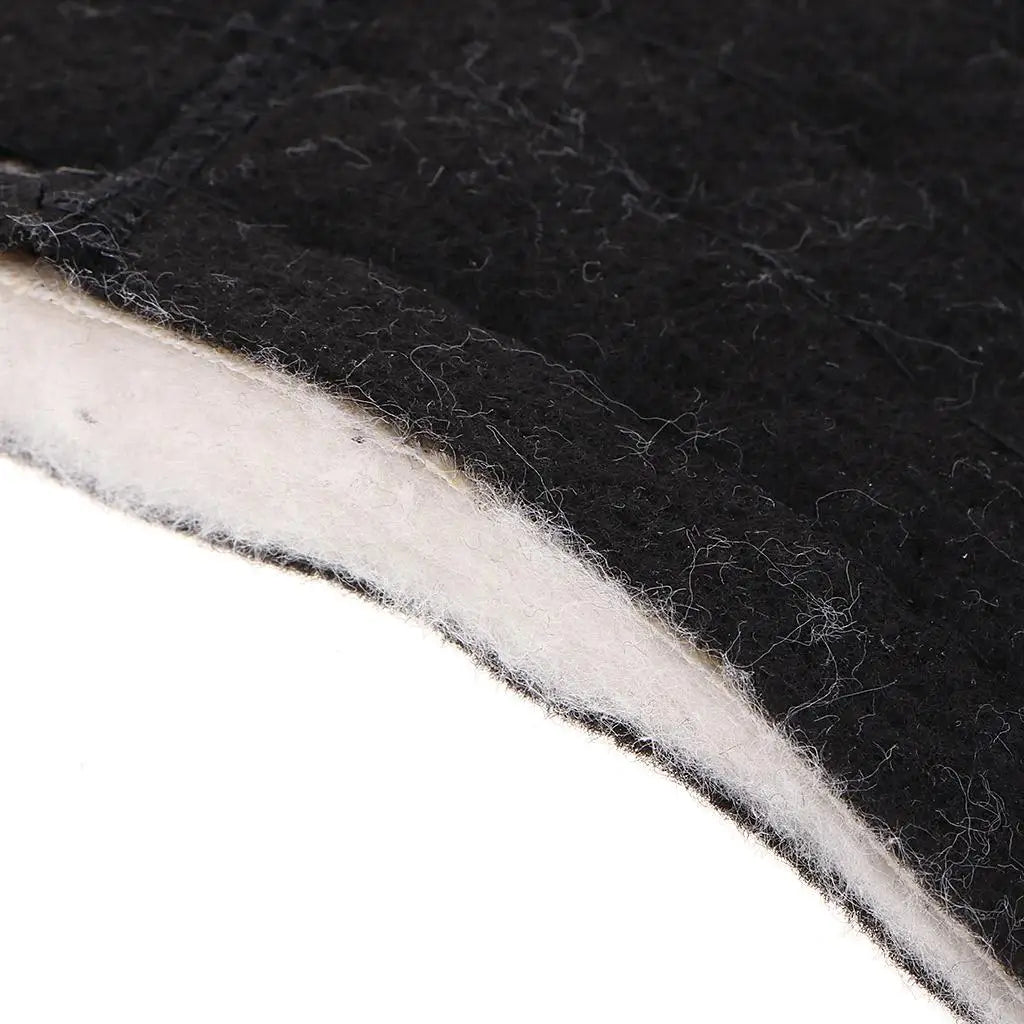 5 Pairs Soft and Comfortable Cotton Suits Sponge Shoulder Pads for Suits T-Clothes, 0.8cm/1cm/1.2cm Suit Shoulder Pad for Sewing Zpaxo