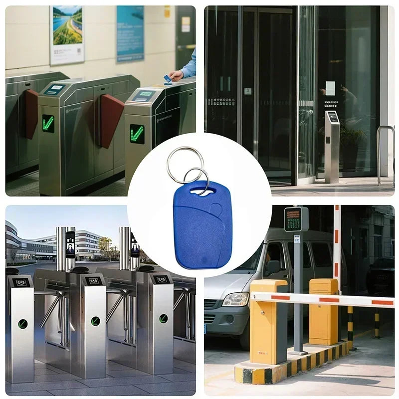 1 Dual Chip Frequency RFID Keyfob 125KHZ T5577 13 56MHZ UID Zpaxo