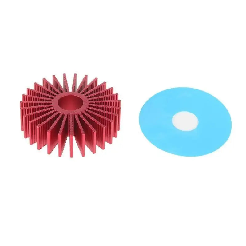 652F 36mm Circular Stepper Motor Drive Heatsink Aluminum Heat Dissipation Block With Thermal Conductive Tape Efficient Zpaxo