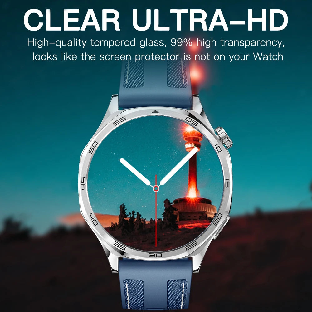 Full Screen Protector For Huawei Watch GT5 46 / 42 / 41mm Scratch Resistant HD Tempered Glass Film For Watch GT5 Pro Accessories Zpaxo