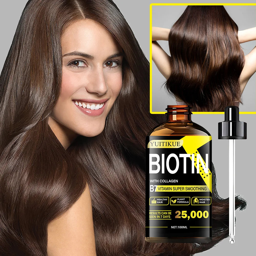 YUITIKUE Biotin Hair Oil – Collagen & Vitamin B7, 100g Biotin Hair Oil Zpaxo