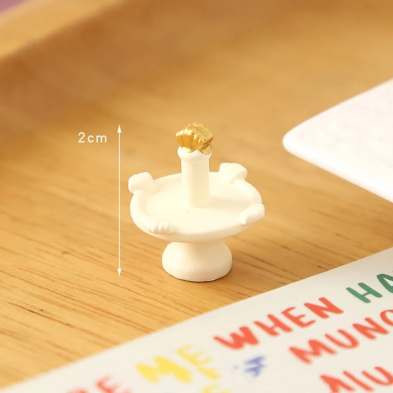 ▶1/12 Dollhouse Simulation Mini Furniture Model Dollhouse Living Room Scene Decoration Dolls House Ornament Pretend Play Toys Zpaxo A15