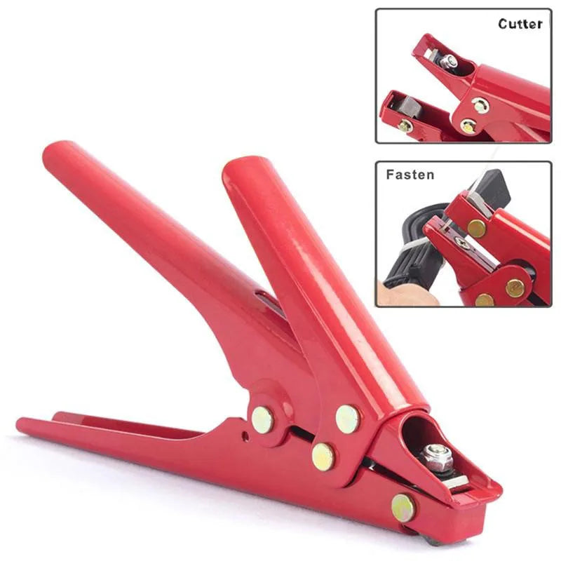 Width 2 4- Zip Tie Tool Tensioning Cutting Plastic Nylon Cable Pliers