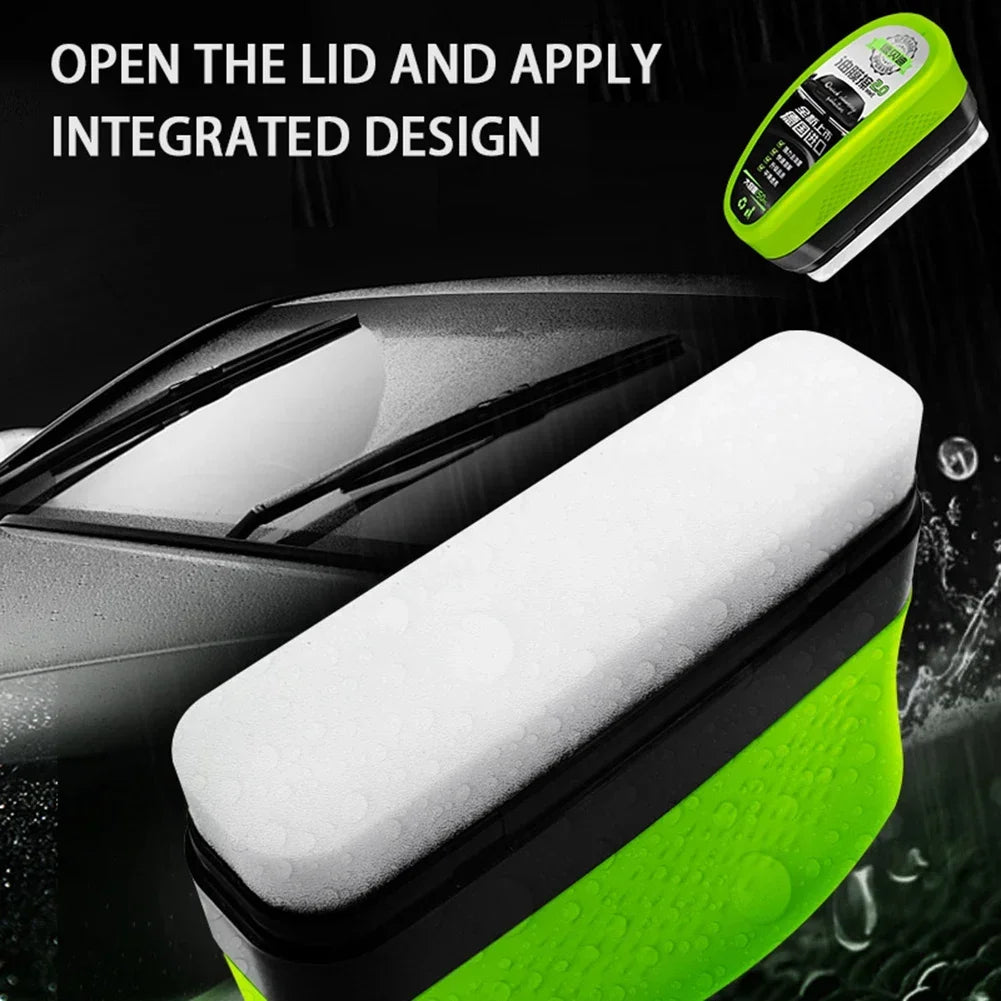 Car Glass Oil Film Wipe Windshield & Side Window Cleaner Instant Oil & Dirt Removal,Crystal Clear Vision & Rain Repellent Zpaxo