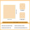 Outdoor Camping Mat, Picnic Mat, Beach Waterproof and Moisture-proof Portable Tent Sleeping Mat, Double-sided Aluminum Film Zpaxo Yellow-M