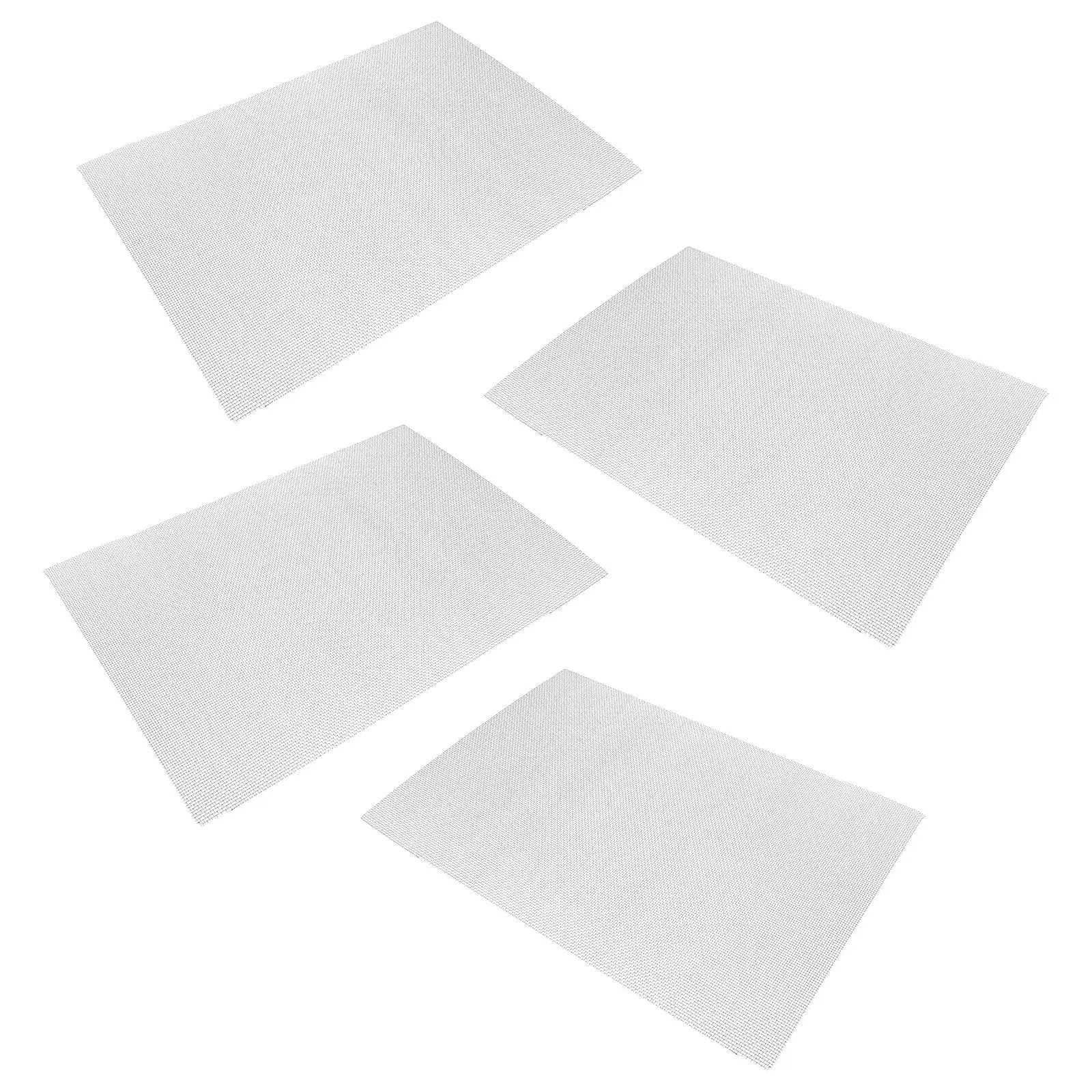 4Pcs Seed Germination Tray Pad Iron Mesh Growing Sheet Seedling Cultivation Microgreens Growing Mat Seeding Supplies Zpaxo