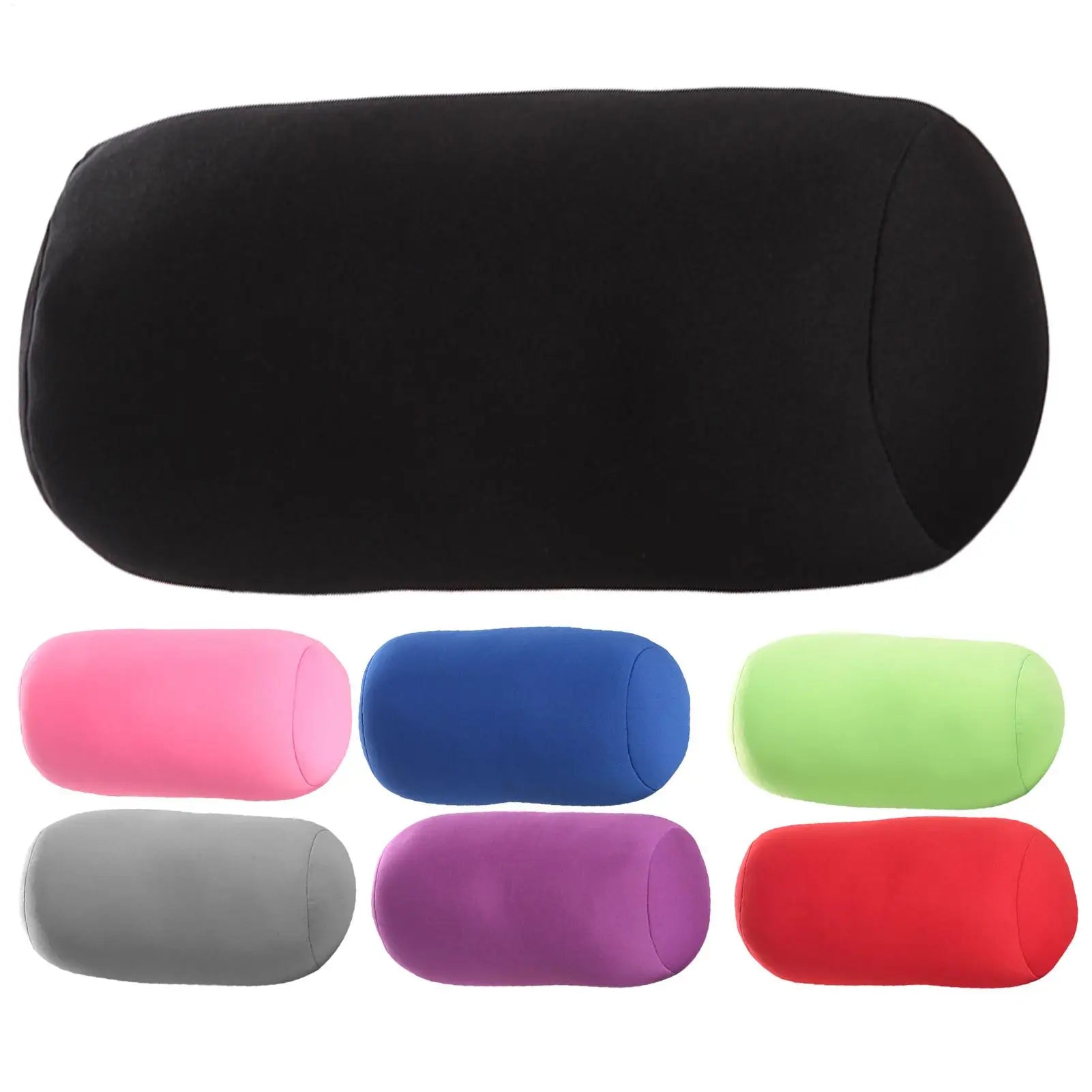 Neck Foam Roll Pillow Cervical Support Comfort Soft Microbead Back
