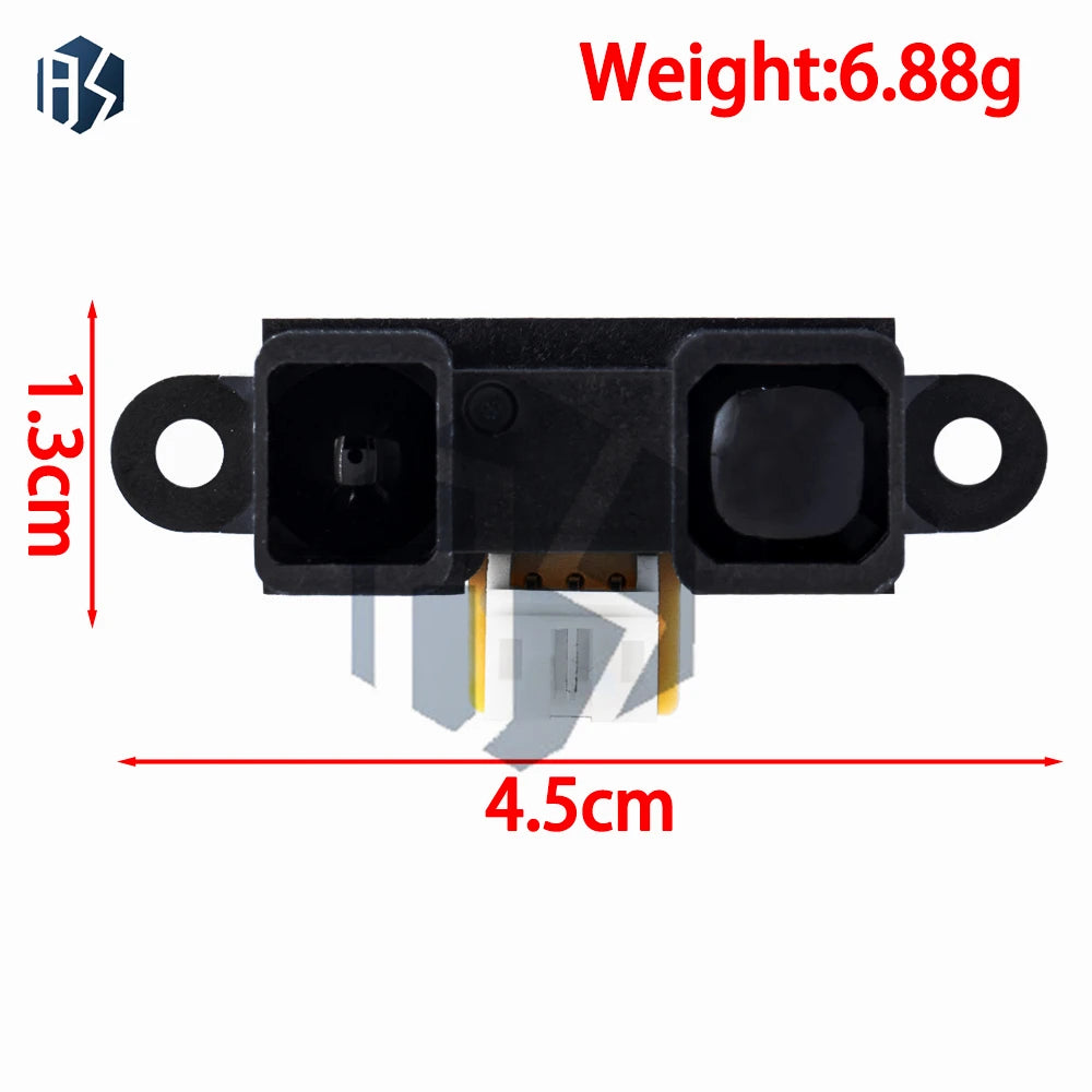 GP2Y0A21YK0F GP2Y0A02YK0F Infrared Distance Sensors 100 10- 20- Range Zpaxo