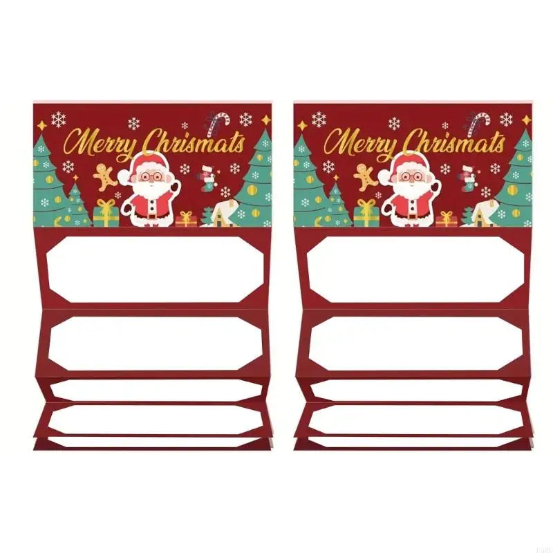Interactive Holiday Packaging Concealed Message Design Portable Paper