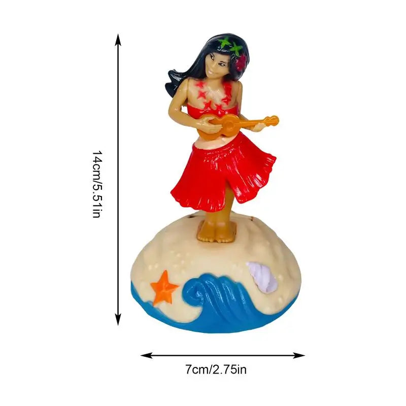 Solar Powered Dancing Figures Dashboard Bobble Head Swinging Figure