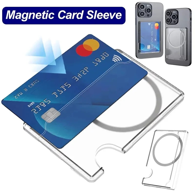 Multifunctional Strong Magnetic Card Wallet Holder Portable Phone Zpaxo