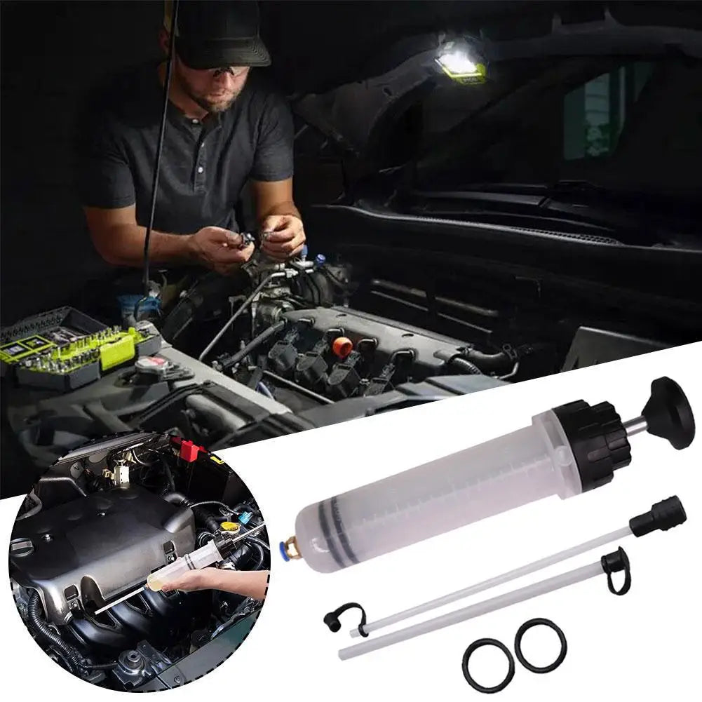 500cc Manual Car Oil Fluid Extractor Pump with Long Rubber Hose Oil Fluid Extractor Pump Zpaxo