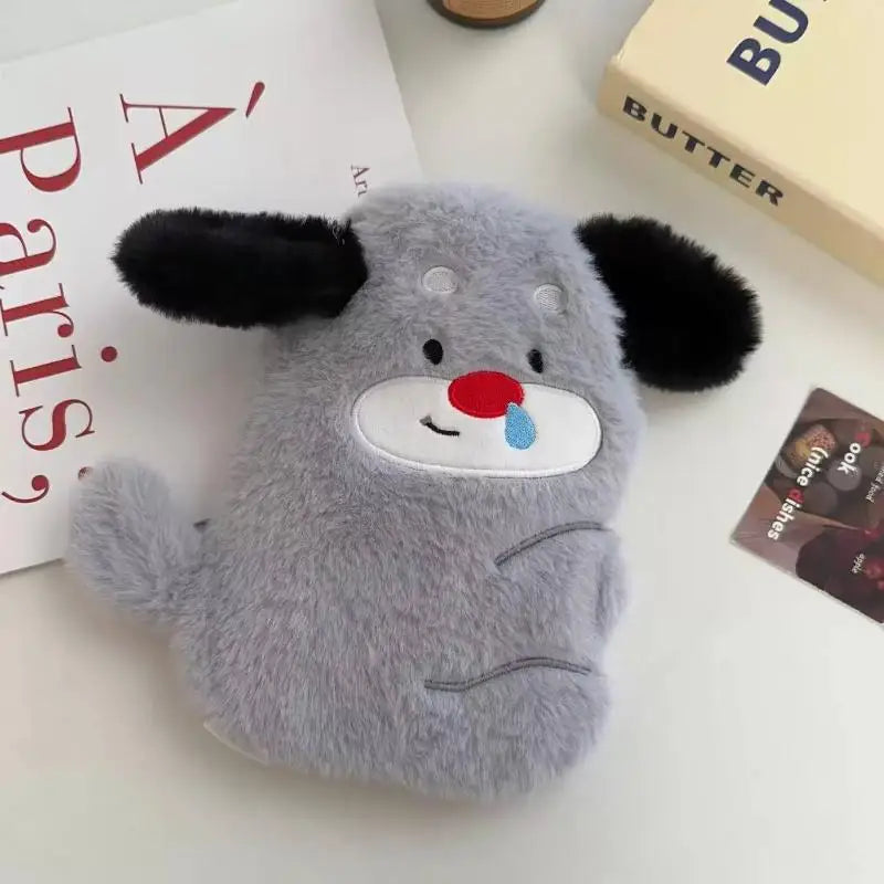 2025 Belly Warmer Thick Plush Hand Cute Cartoon Water Bottle Warm Bag Zpaxo A7